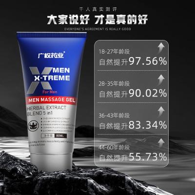 【女人想要的尺寸】广权药业劲爽增大膏80ml阴茎增大增粗凝胶...