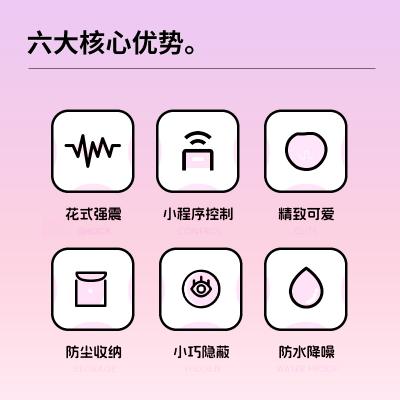 【隐秘的高潮】APP无线遥控<strong style='color:red;'>跳蛋</strong>宿舍静音吊坠饰品<strong style='color:red;'>跳蛋</strong>自慰器小...