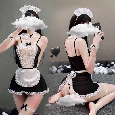 【榨汁の女仆】<strong style='color:red;'>情趣内衣</strong>制服诱惑女仆装（含黑网袜）角色扮演性感...